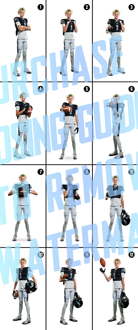 Football Posing Guide