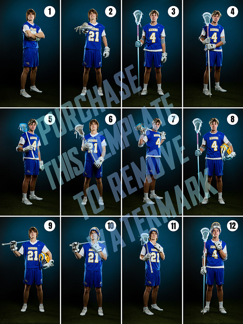 Lacrosse Posing Guide