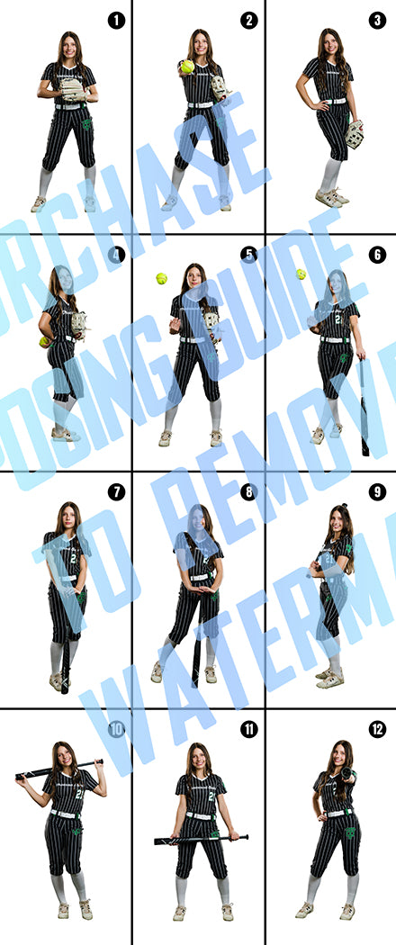 Softball Posing Guide
