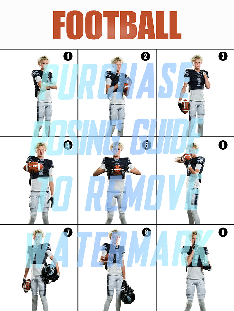 Football Posing Guide