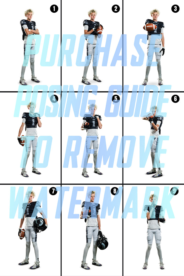 Football Posing Guide