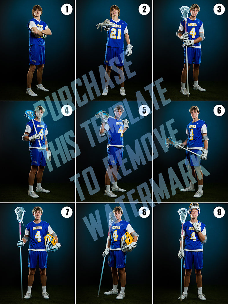 Lacrosse Posing Guide