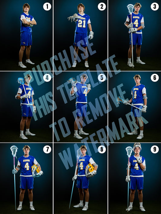 Lacrosse Posing Guide