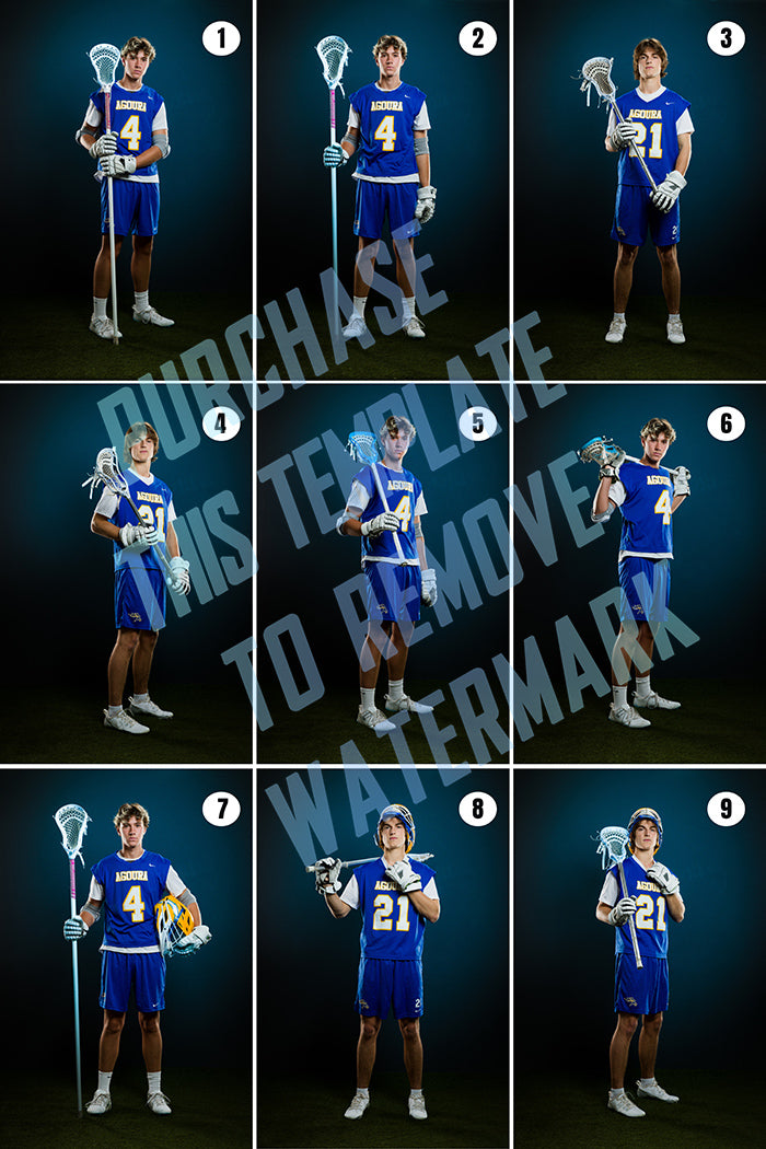 Lacrosse Posing Guide