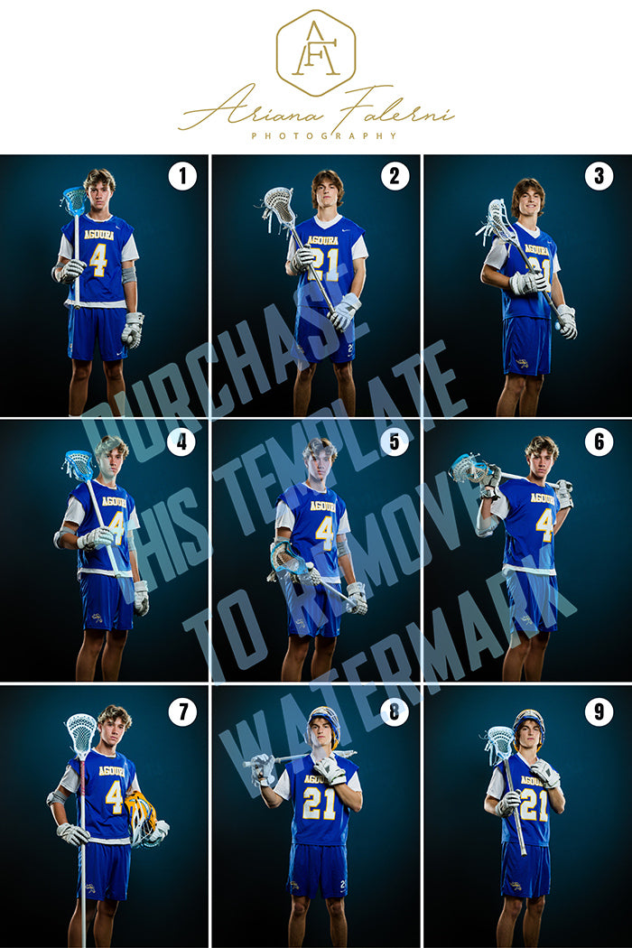 Lacrosse Posing Guide