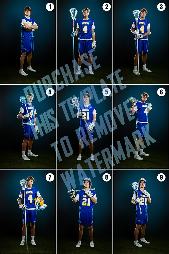 Lacrosse Posing Guide