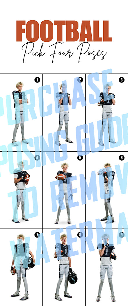 Football Posing Guide