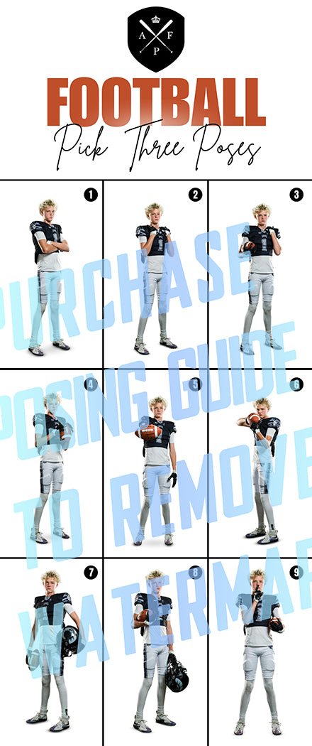 Football Posing Guide