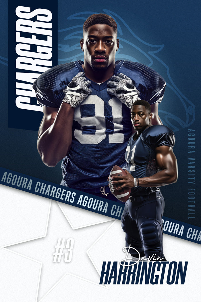 Rising Star Multi-Sport Banner Template Bundle
