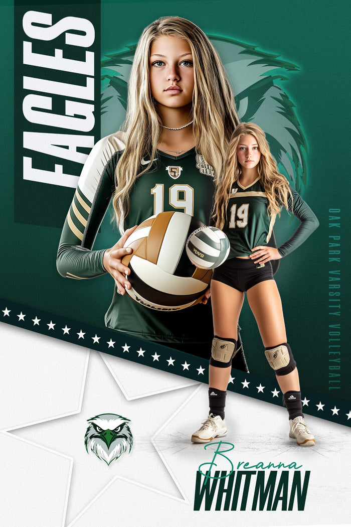 Rising Star Multi-Sport Banner Template Bundle