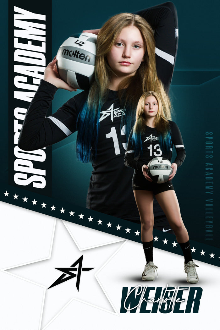Rising Star Multi-Sport Banner Template Bundle