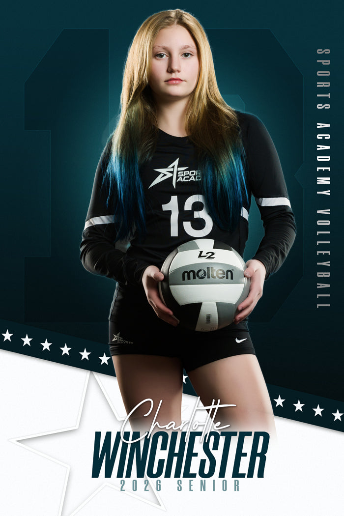 Rising Star Multi-Sport Banner Template Bundle