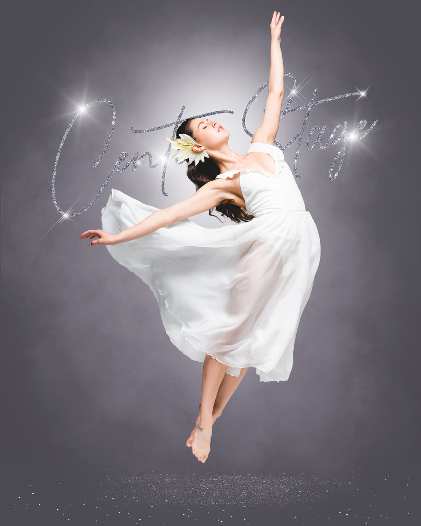Diamond Dust Gymnastics, Cheer & Dance Template with Reflections Action