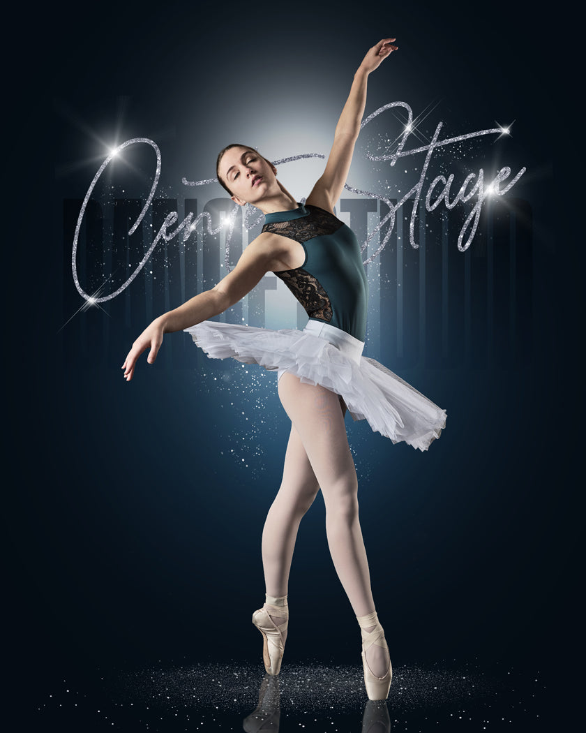 Diamond Dust Gymnastics, Cheer & Dance Template with Reflections Action