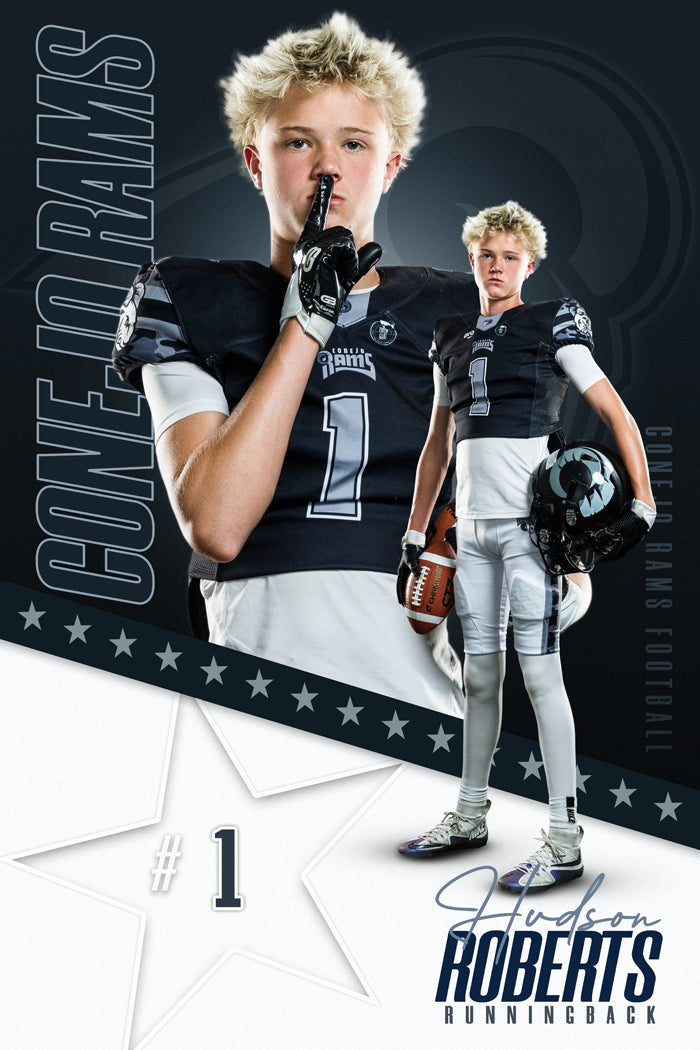 Rising Star Multi-Sport Banner Template Bundle
