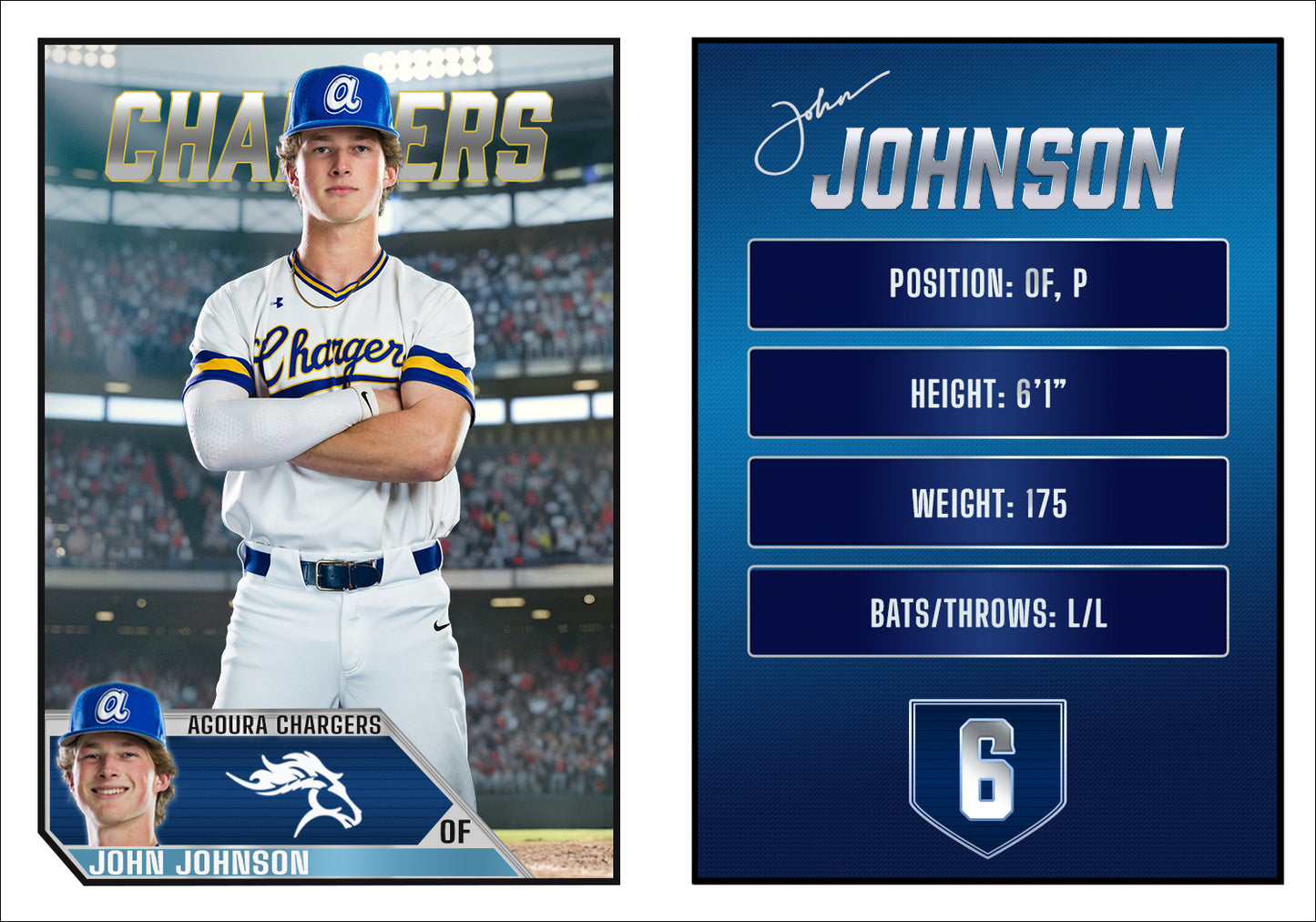 Chargers Trading Cards and Poster