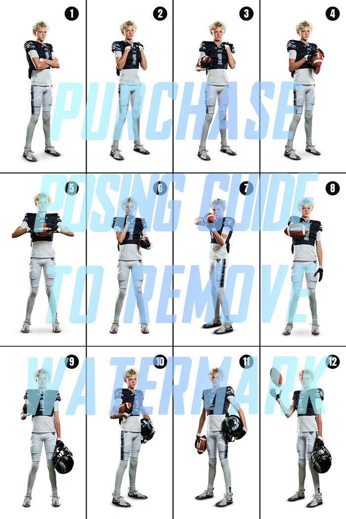 Football Posing Guide