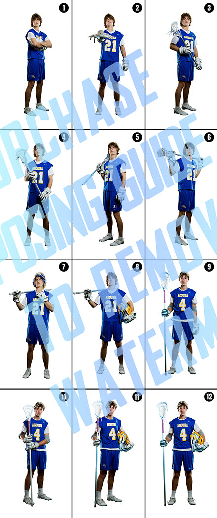 Lacrosse Posing Guide