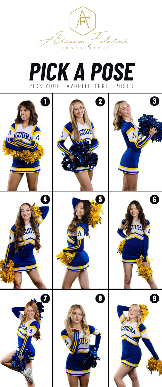 Sideline Cheer Posing Guide & Templates