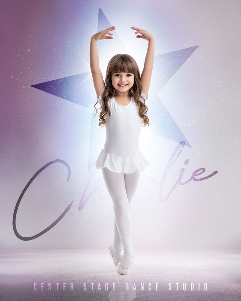 Signature Series Gymnastics, Dance & Cheer Template with Reflections Action