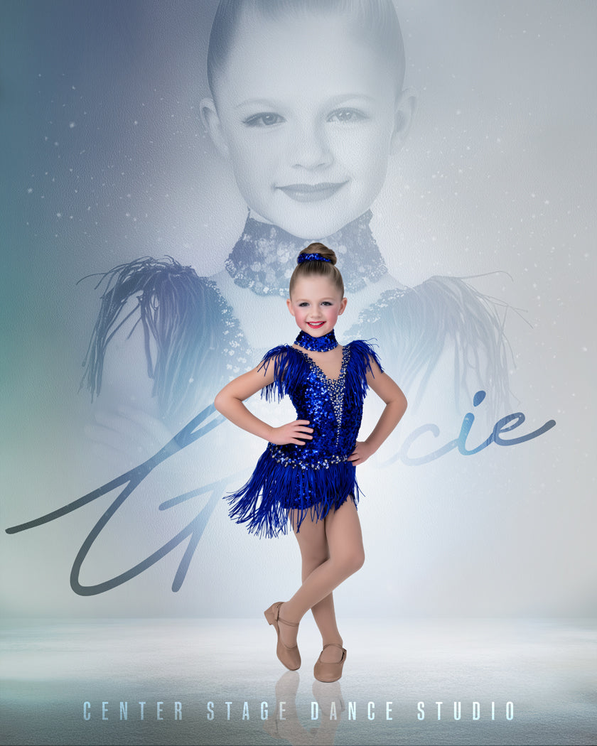 Signature Series Gymnastics, Dance & Cheer Template with Reflections Action