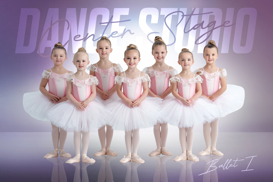 Signature Series Gymnastics, Dance & Cheer Template with Reflections Action