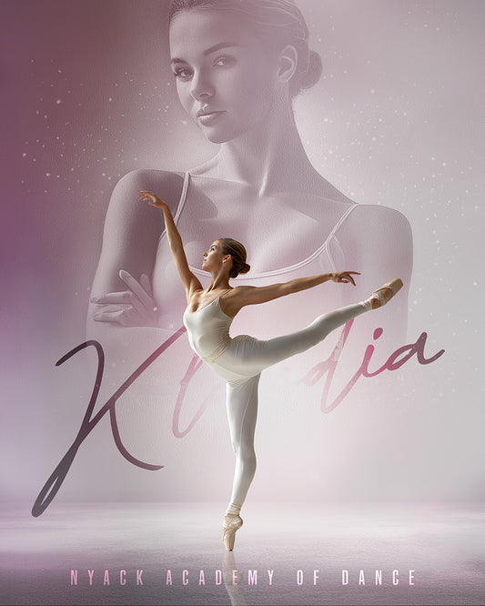 Signature Series Gymnastics, Dance & Cheer Template with Reflections Action