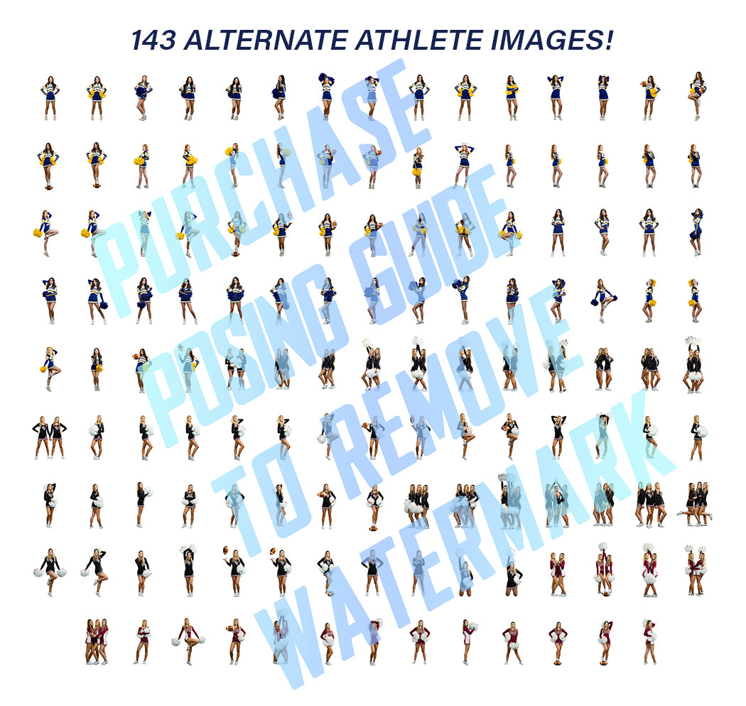 Sideline Cheer Posing Guide & Templates