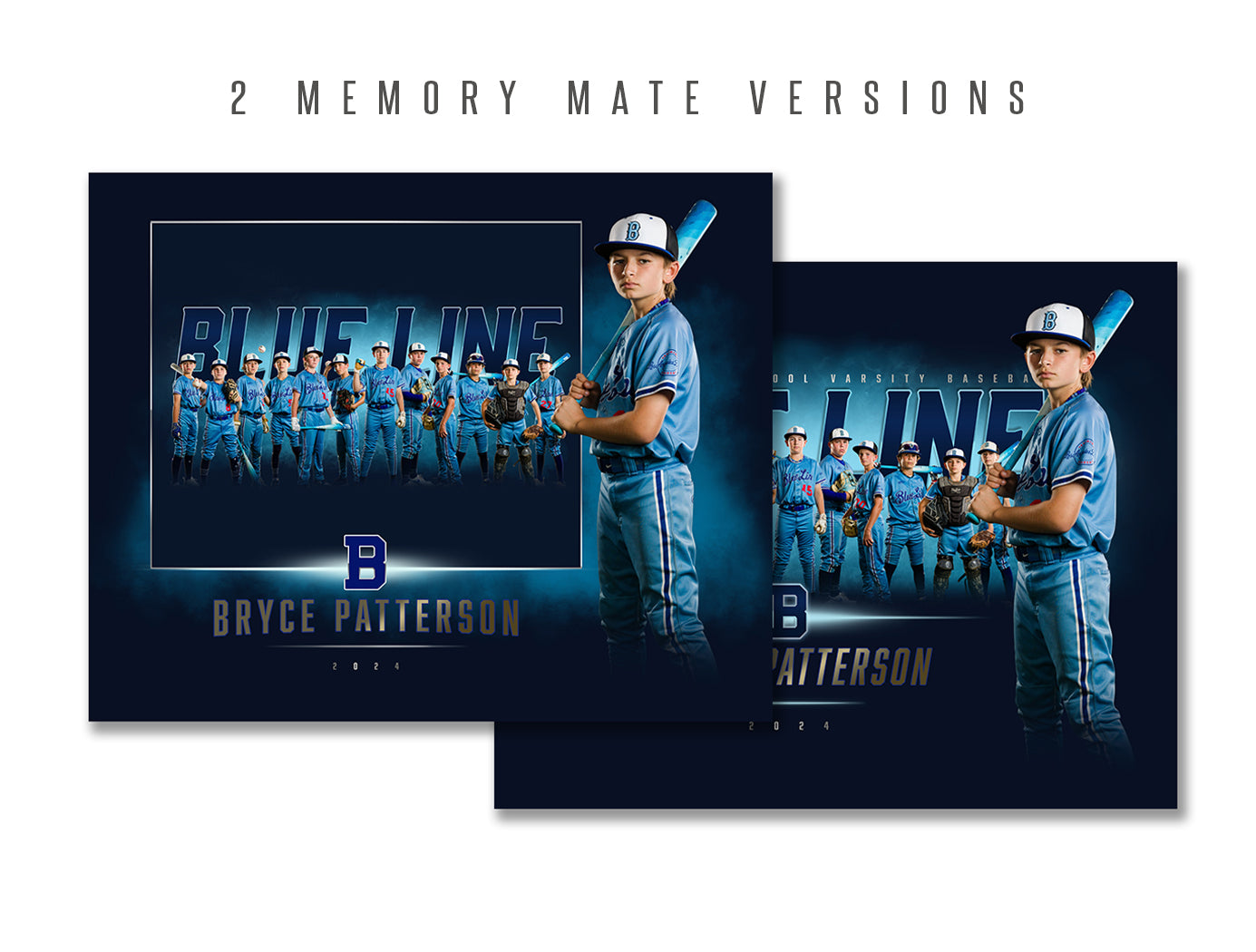 Blue Line Multi-sport Banner Template Bundle