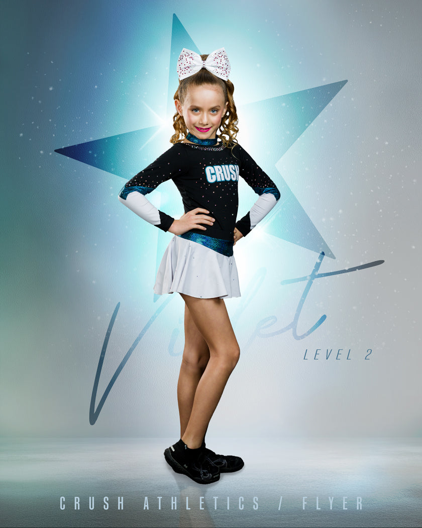 Signature Series Gymnastics, Dance & Cheer Template with Reflections Action